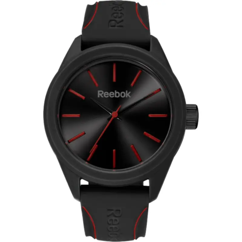 Reebok Rf-Sds-G2-Pbib-Br Black Silicon Strap Men's Watch 1