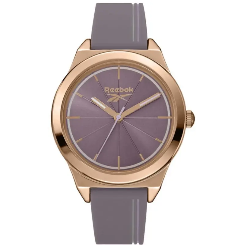 Reebok Rv-Hav-L2-A3ia-A3 Purple Leather Strap Women Watch 1