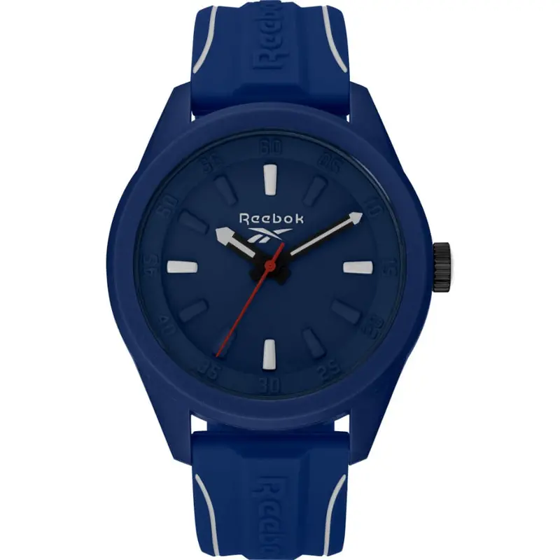Reebok Spindrop Evolution Rv-Spe-G2-Pnin-Nw Blue Silicone Men Watch 1