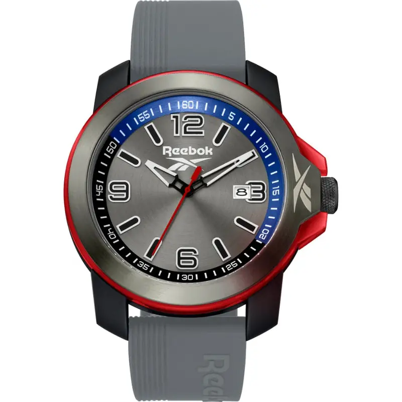 Reebok Triple 3 Means Grey-Rv-Tr3-G3-Pbia-An Men's Watch 1