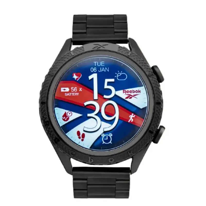 Reebok Ultru Smartwatch Black Rv-Ult-U0-A4s4-Bb 1