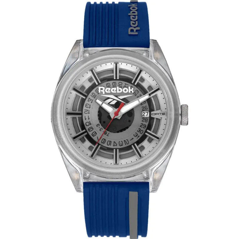 Reebok Walker Blue Silicone Strap Men Watch Rv-Wal-G3-Pzin-Aa 1