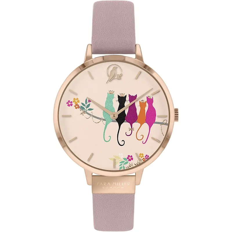 Sara Miller Chelsea Cobweb Strap Women's Watch Sa2116 1