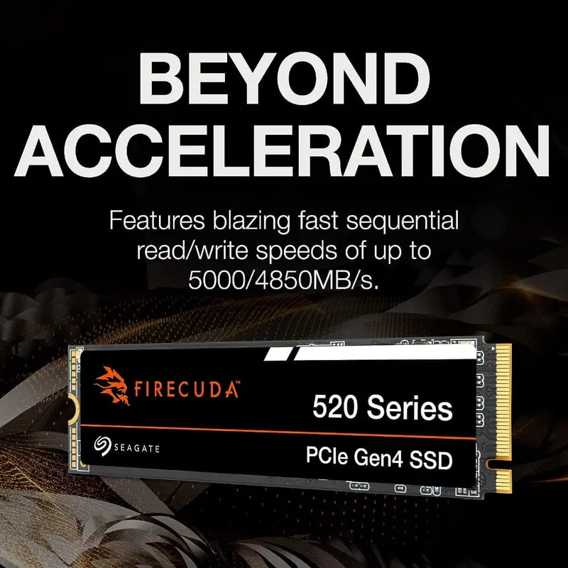 Seagate Firecuda 520 Ssd 2Tb Internal Solid State Drive Zp2000gv3a012 2