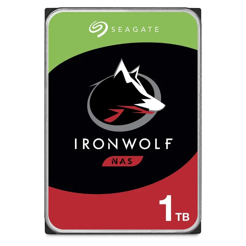 Seagate Ironwolf Nas Hard Drive 1Tb St1000vn008 1