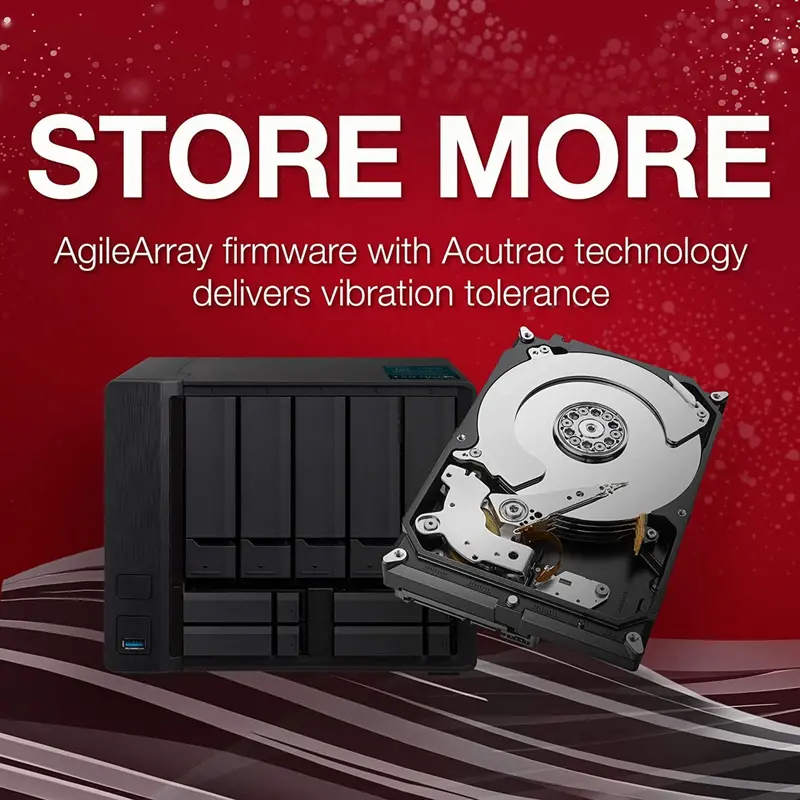 Seagate Ironwolf St3000vn007 - Hard Drive - 3 Tb - Internal - 3.5-Inch - Sata 6Gb/S - 5900 Rpm - Buffer: 64 Mb 1