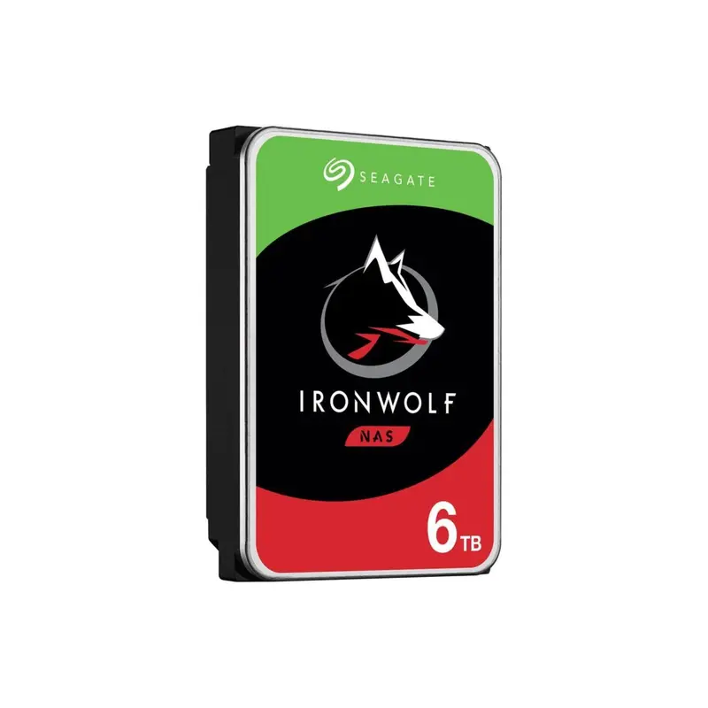 Seagate Ironwolf St6000vn001 6Tb 5400 Rpm 256Mb Cache Sata 6.0Gb/S 3.5" Internal Hard Drive Bare Drive - Oem 1