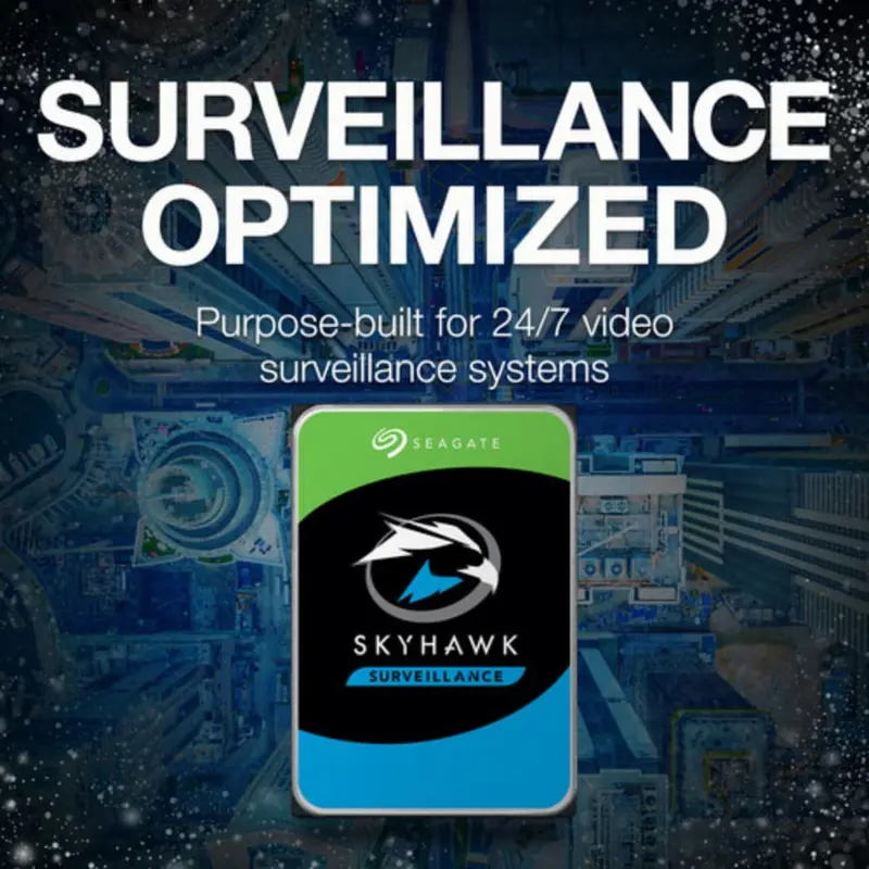 Seagate Skyhawk 1Tb Surveillance 3.5In 6Gb/S Sata 64Mb 2