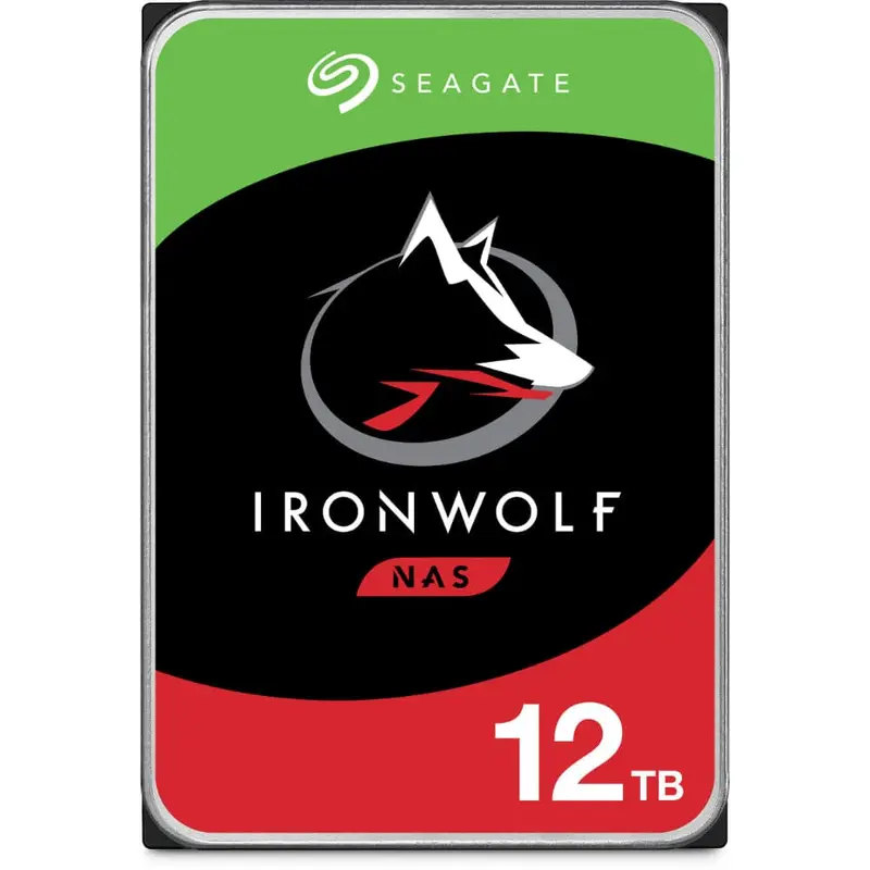 Seagate St12000vn0008 Ironwolf 12Tb Nas 3.5In 6Gb/S Sata 256Mb 1