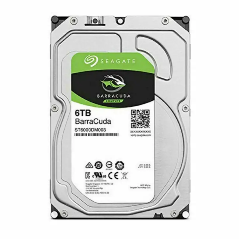 Seagate St6000dm003 Barracuda 6Tb Sata 3.5In 6Gb/S Sata 256Mb 1