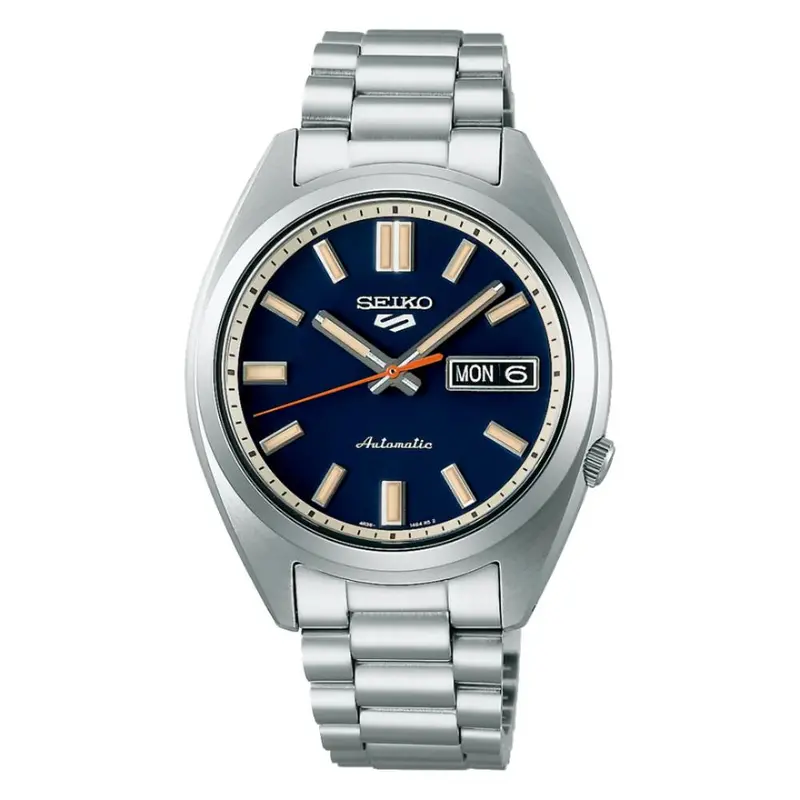 Seiko 5 Automatic Blue Dial Stainless Steel Men' Watch Srpk87k1 1