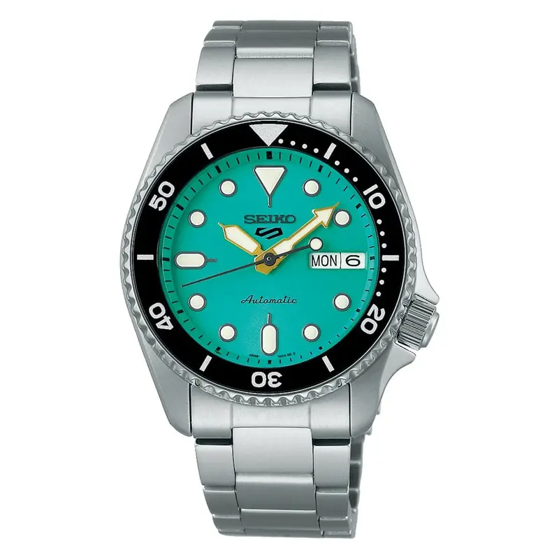 Seiko 5 Automatic Silver Stainless Steel Strap Men Watch Srpk33k1 1