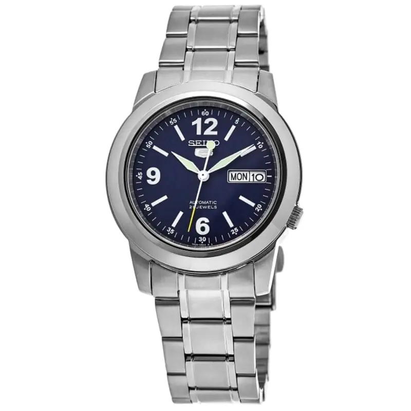 Seiko 5 Automatic Silver Stainless Steel Strap Men's Watch Snke61k1p 1