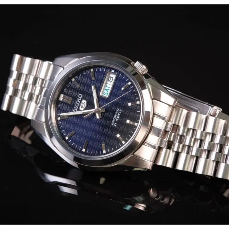 Seiko 5 Automatic Stainless Steel Strap Men's Watch Snk357k1p 2