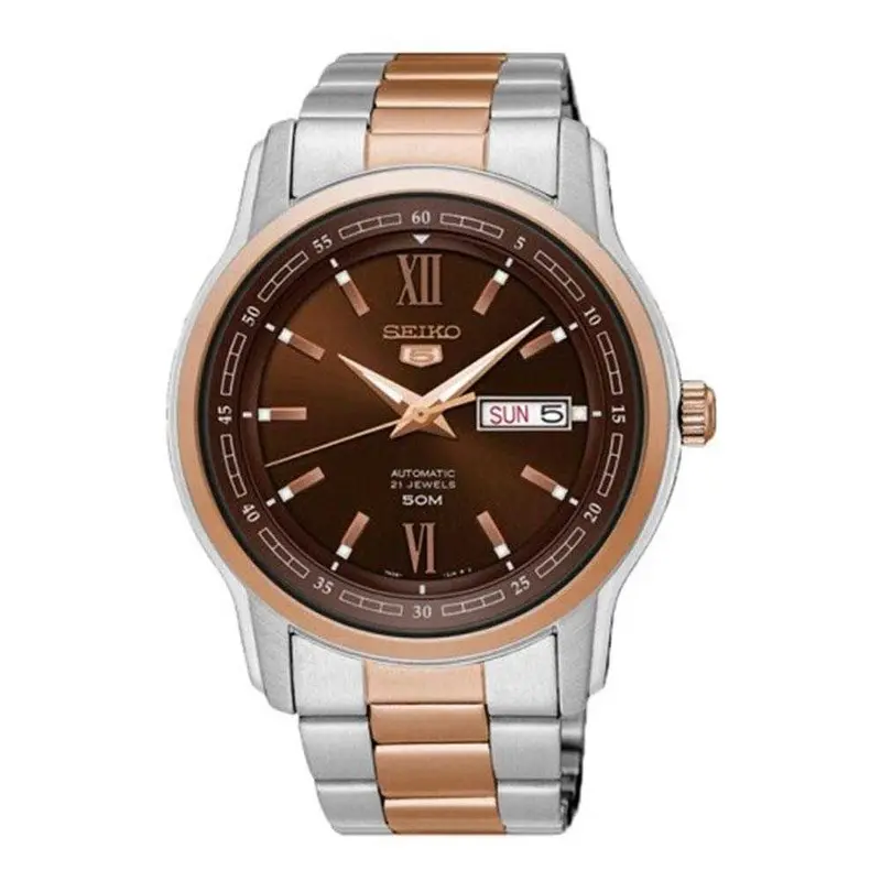 Seiko 5 Classic Snkp18k1 Automatic Stainless Steel Men's Two Tone Watch 1