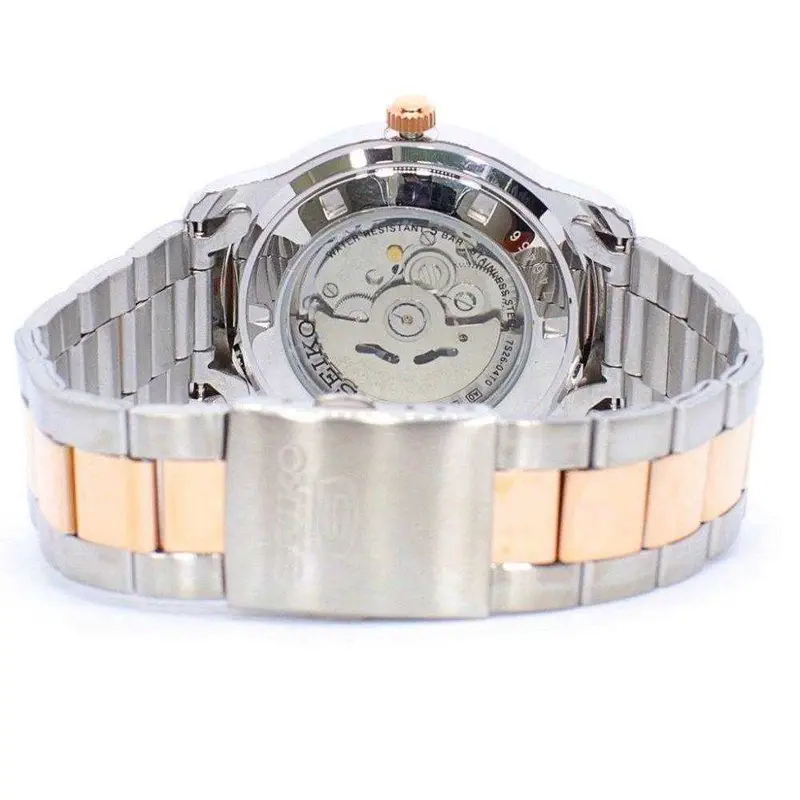 Seiko 5 Classic Snkp18k1 Automatic Stainless Steel Men's Two Tone Watch 2