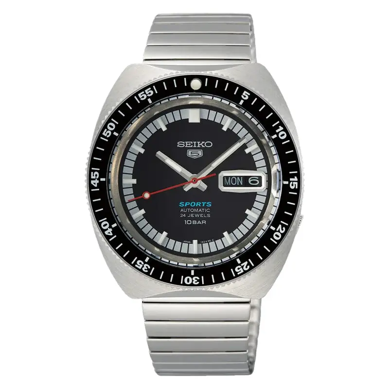 Seiko 5 Skx Sports Style Silver Stainless Steel Strap Men Watch Srpk17k1p 1