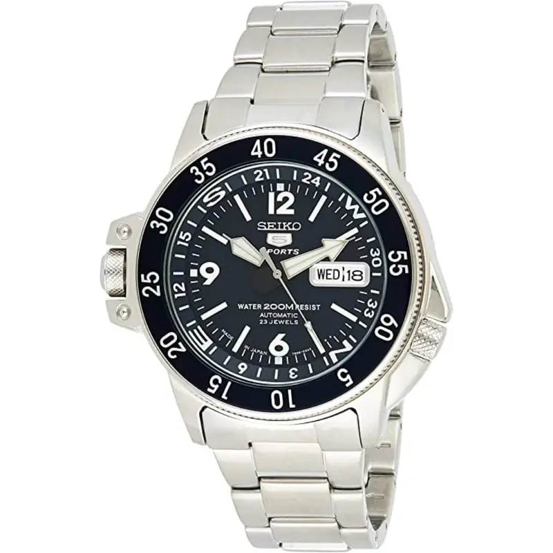 Seiko 5 Skz209j1p Silver Stainless Steel Men Watch 1