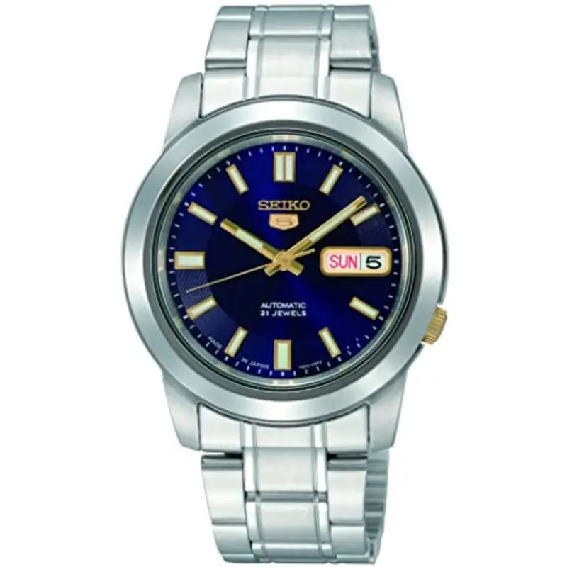 Seiko 5 Snkk11j1p Automatic Blue Dial Men's Watch 1