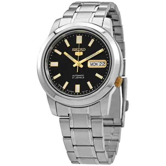 Seiko 5 Snkk17j1p Automatic Black Dial Men's Watch 1
