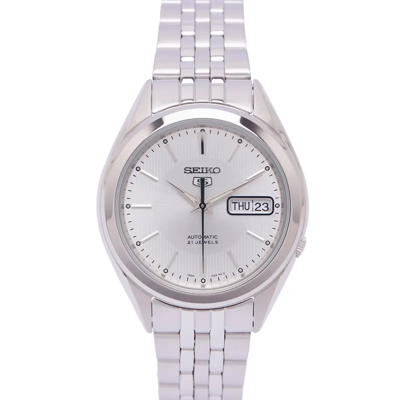 Seiko 5 Snkl15k1 Silver Stainless Steel Men's Watch 1