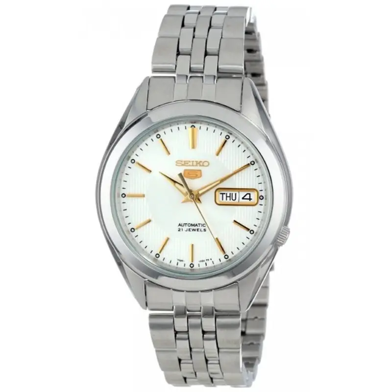 Seiko 5 Snkl17k1 Silver Stainless Steel Men's Watch 1
