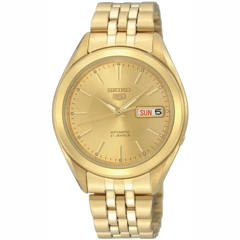 Seiko 5 Snkl28k1p Gold Stainless Steel Men's Watch 1
