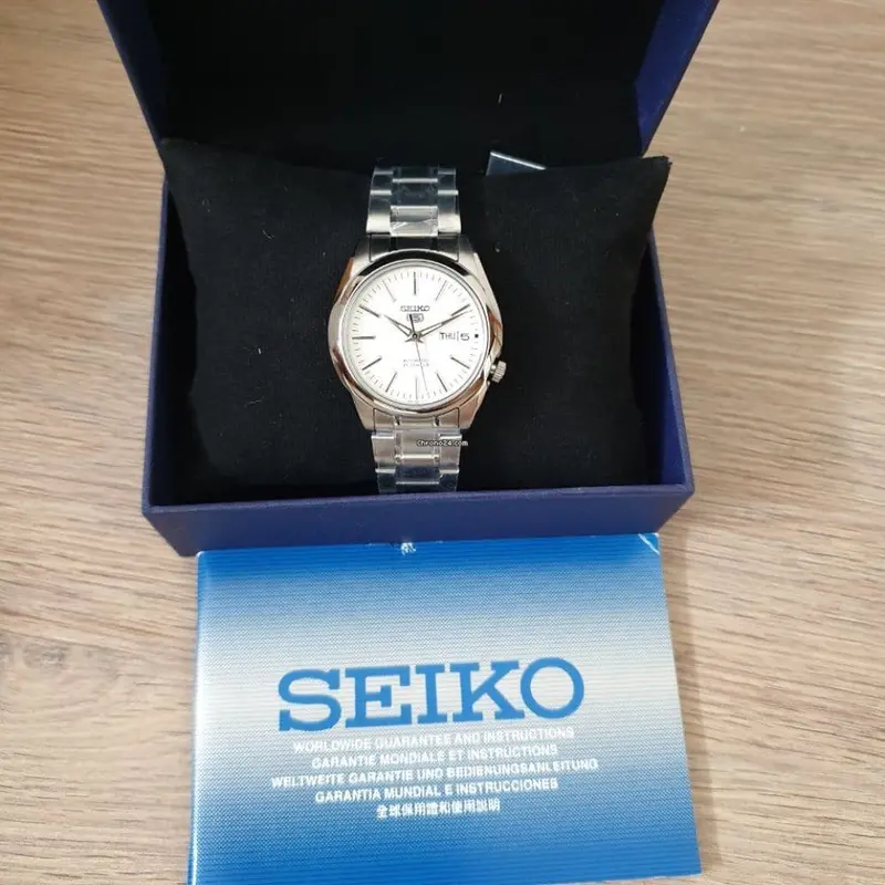 Seiko 5 Snkl41k1p Automatic Stainless Steel Men's Silver Watch 2