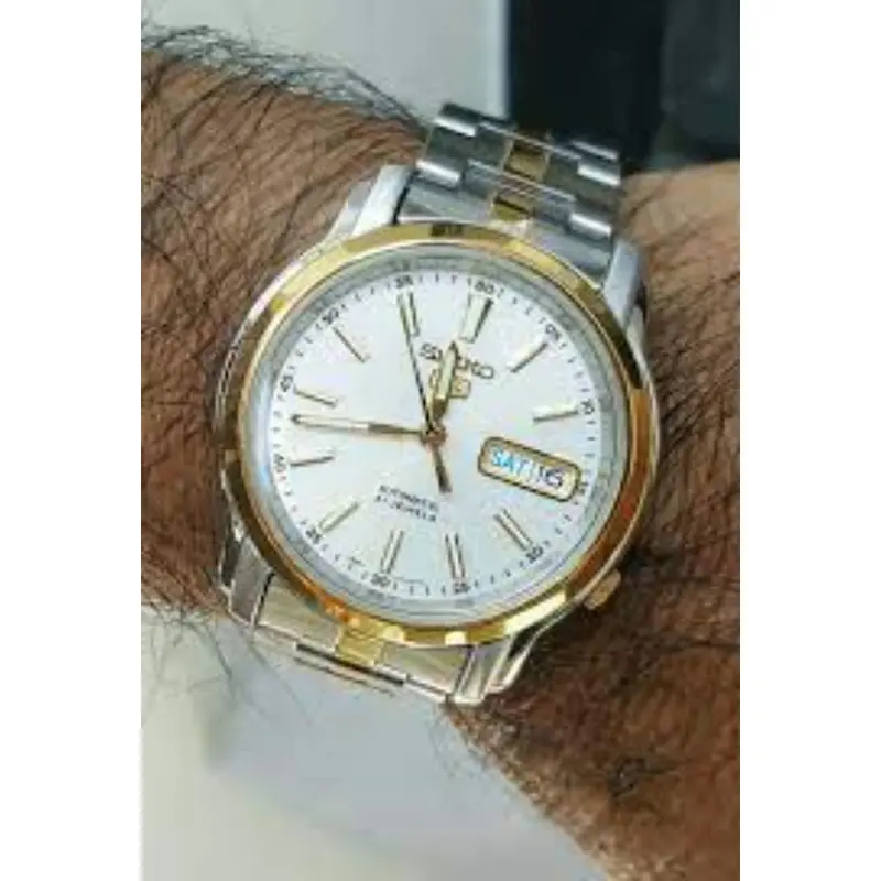 Seiko 5 Snkl84k1 Automatic Day Date Stainless Steel Men Watch 2