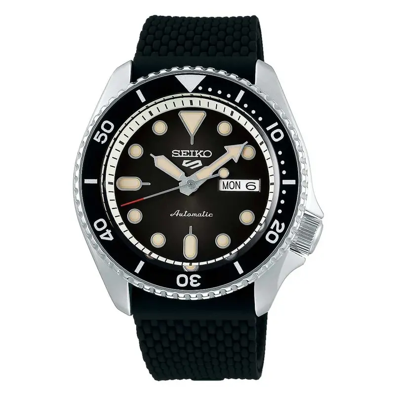 Seiko 5 Sports Automatic Silicone Men's Watch Srpd73k2p 1
