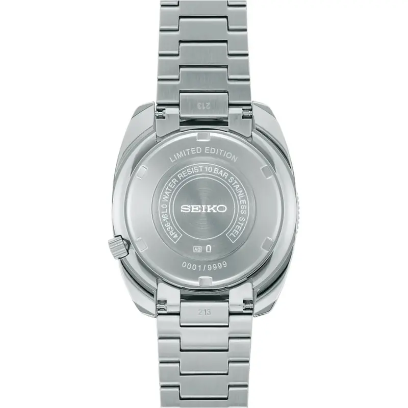 Seiko 5 Sports Heritage Design Re-Creation Limited Edition Black Dial Stainless Steel Men's Watch Srpl05k1 2