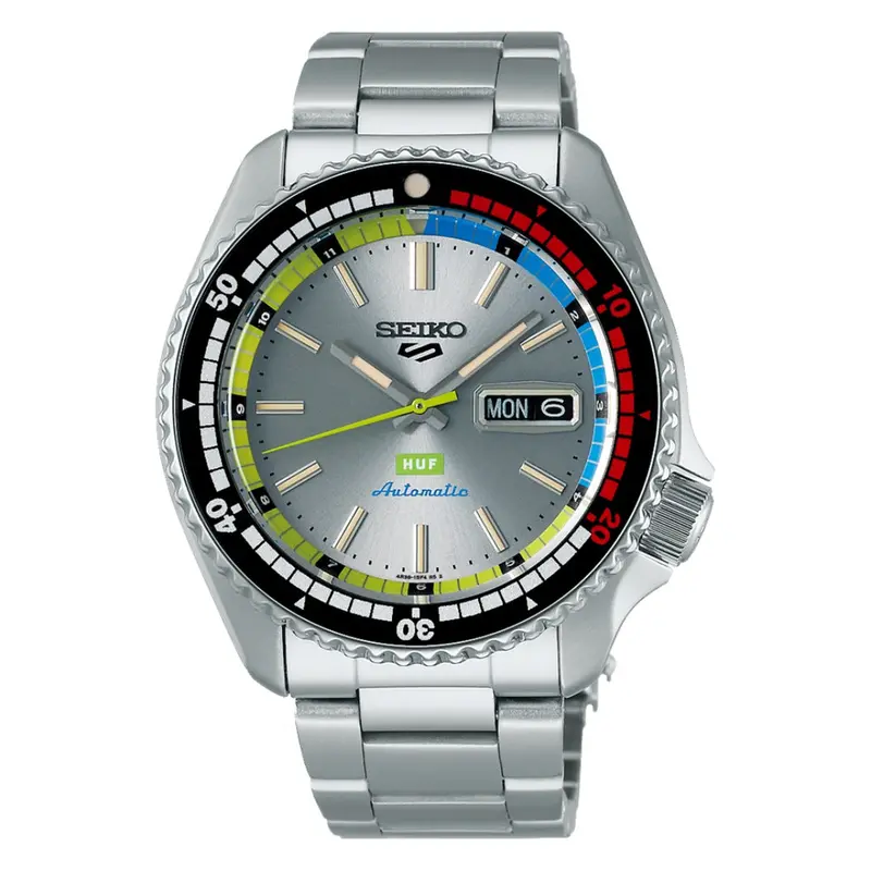 Seiko 5 Sports Huf Limited Edition Of 7,000 Pieces Watch Srpl33k1 1