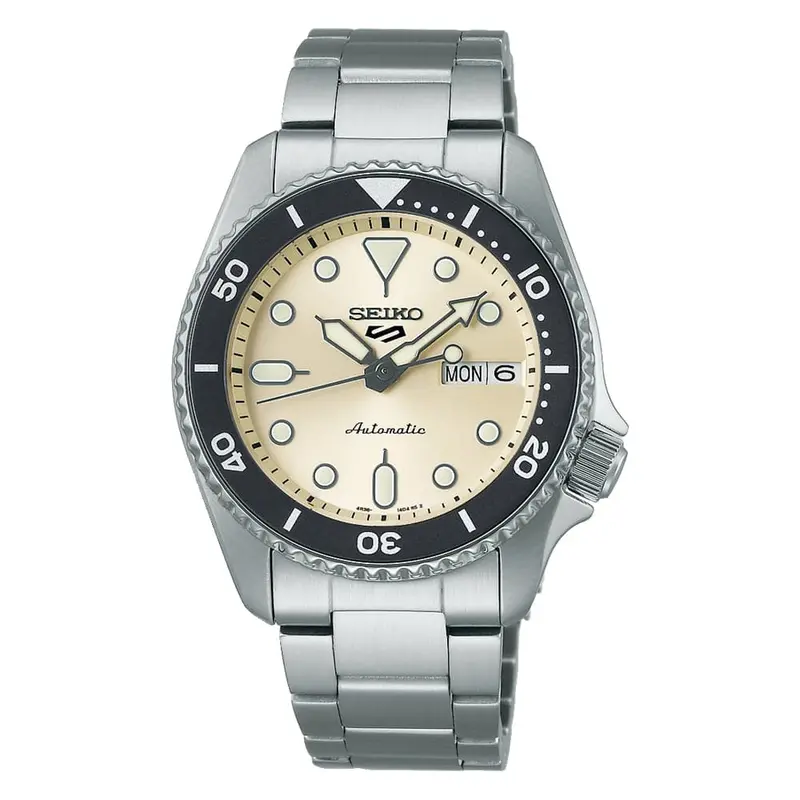 Seiko 5 Sports Silver Stainless Steel Strap Men Watch Srpk31k1p 1