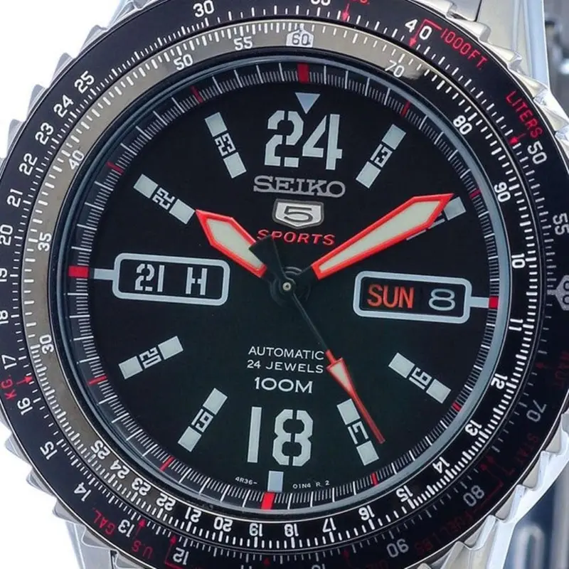 Seiko 5 Sports Srp353k1 Men's Watch 2