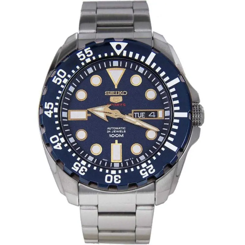 Seiko 5 Sports Srp605k1 Automatic Stainless Steel Men's Silver Watch 1