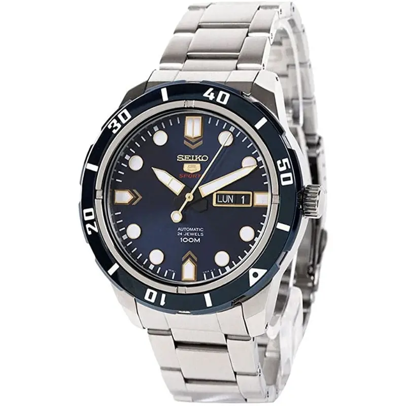 Seiko 5 Sports Srp677k1 Automatic Stainless Steel Men's Silver Watch 1