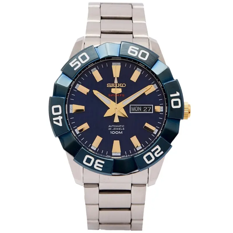 Seiko 5 Sports Srpa53k1 Automatic Stainless Steel Men's Silver Watch 1
