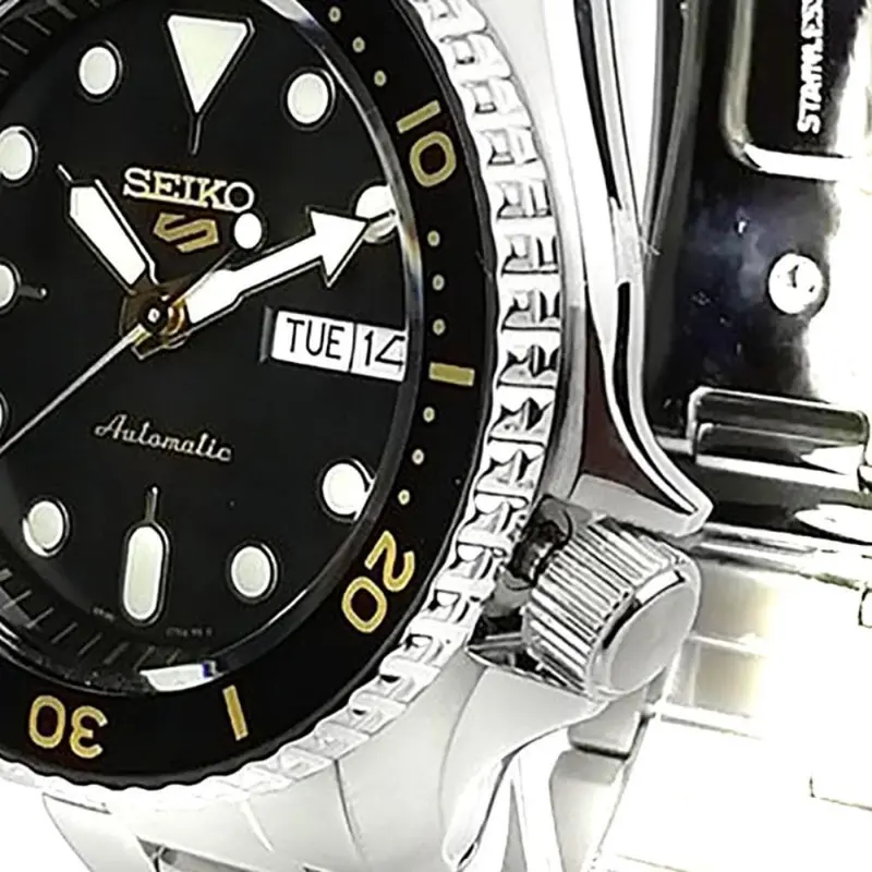 Seiko 5 Sports Srpd57k1 Automatic Stainless Steel Men's Watch 2