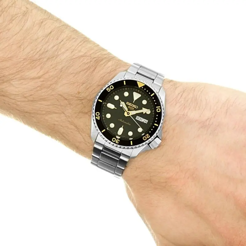 Seiko 5 Sports Srpd57k1p Stainless Steel Men Watch 2