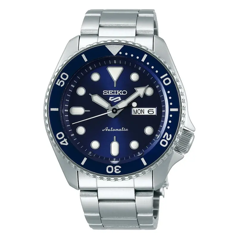 Seiko 5 Srpd51k1 Blue Dial Stainless Steel Men's Watch 1