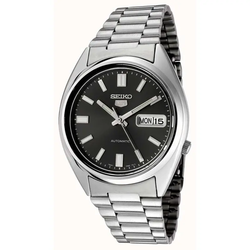 Seiko 5 Stainless Steel Classic Look Automatic Men's Watch Snxs79k1p 1