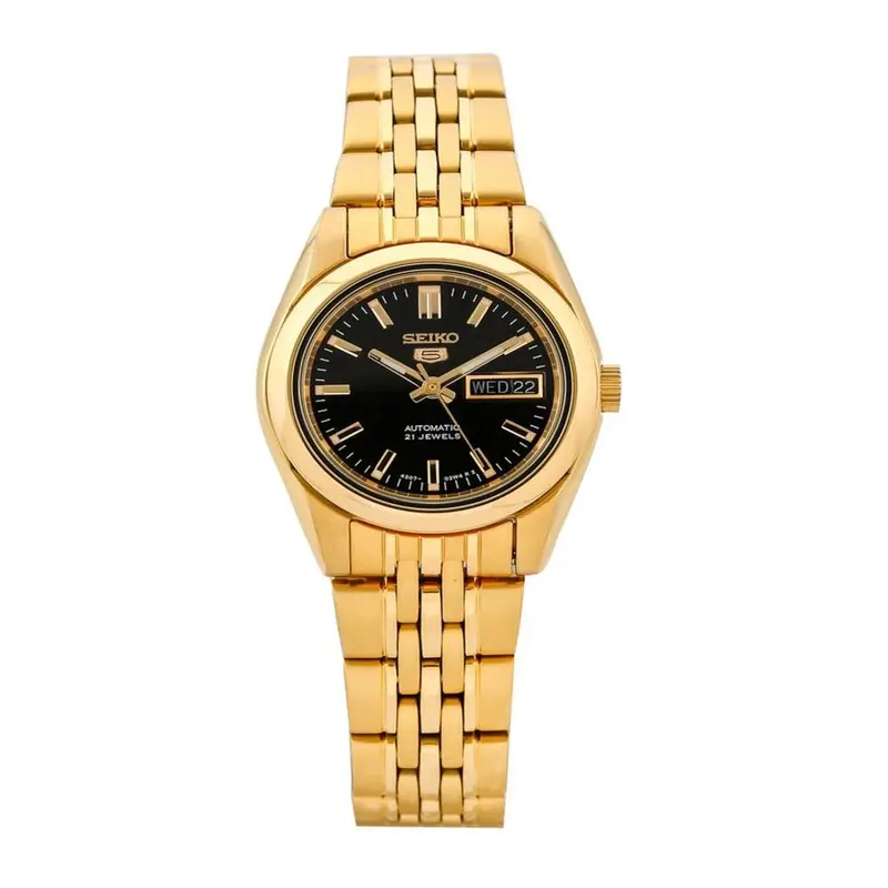Seiko 5 Syma40k1p Gold Stainless Steel Men's Watch 1