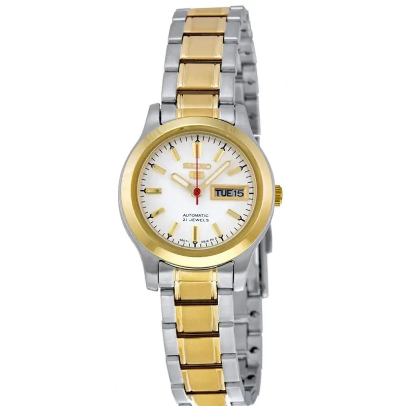 Seiko 5 Symd90k1p Automatic Silver Stainless Steel Women's Watch 1