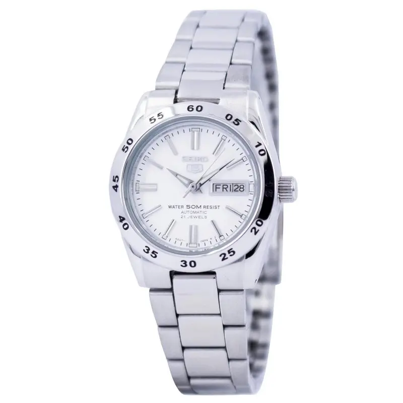 Seiko 5 Symg35k1p Stainless Steel Women's Watch 2