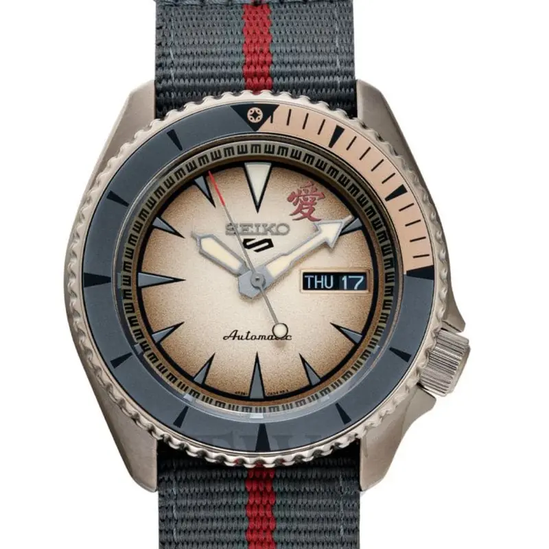 Seiko 5 X Naruto Srpf71k1 Gaara Men's Watch 1