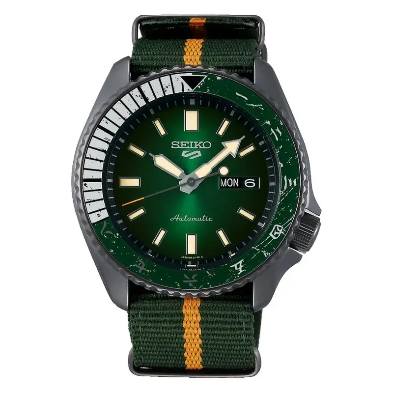Seiko 5 X Naruto Srpf73k1 Lee Men's Watch 1