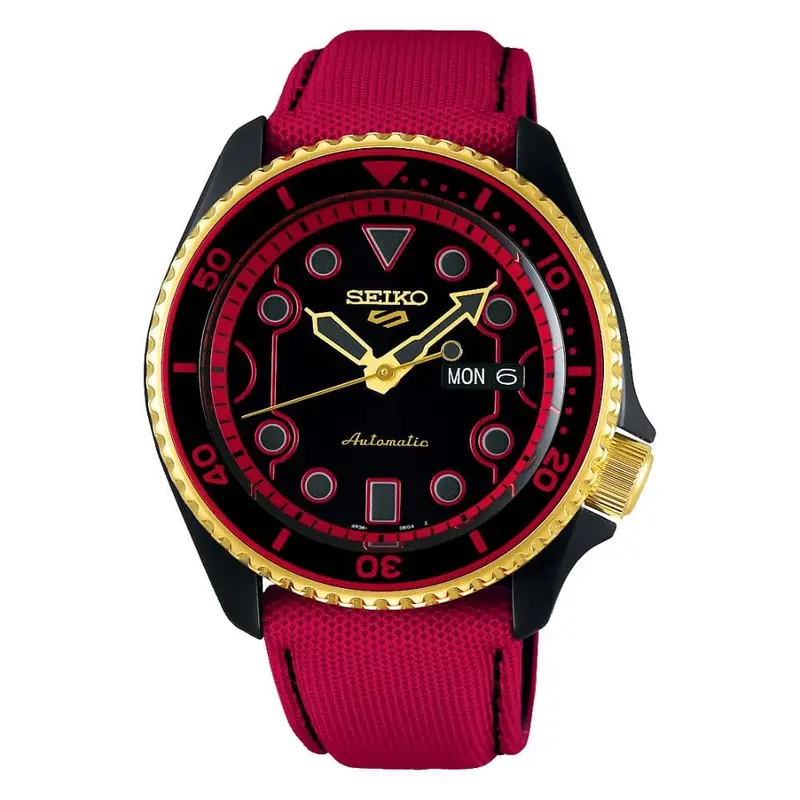 Seiko 5 X Street Fighter V Srpf20k1 Ken Limited Edition Men's Watch 1