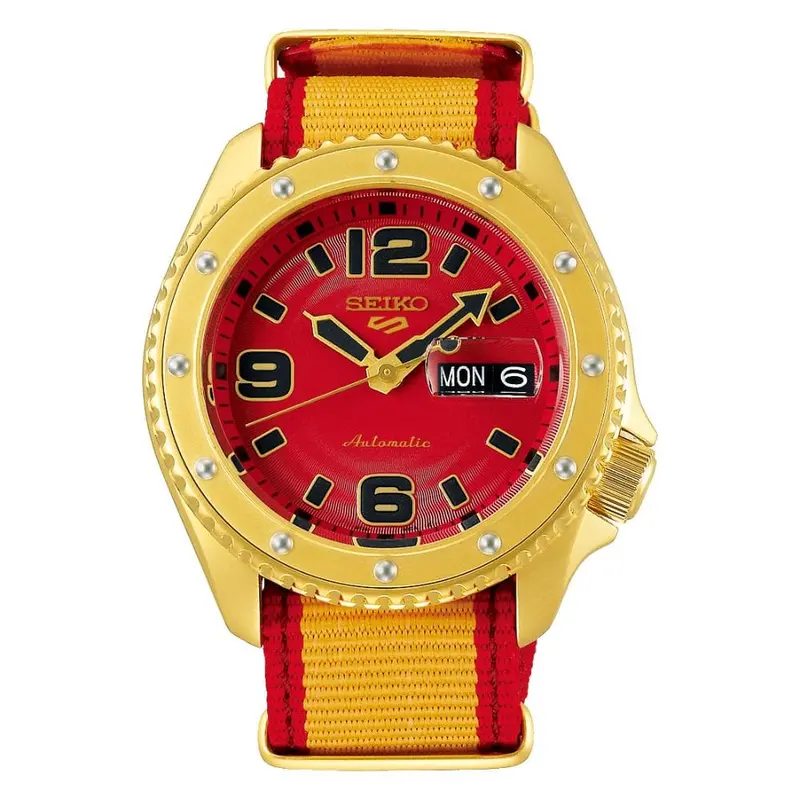Seiko 5 X Street Fighter V Srpf24k1 Zangief Limited Edition Watch 1