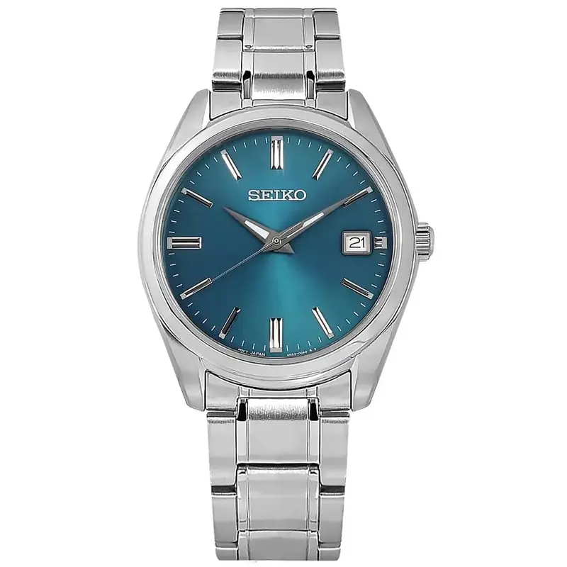 Seiko Analog Quartz Silver Stainless Steel Men Watch Sur525p1 1