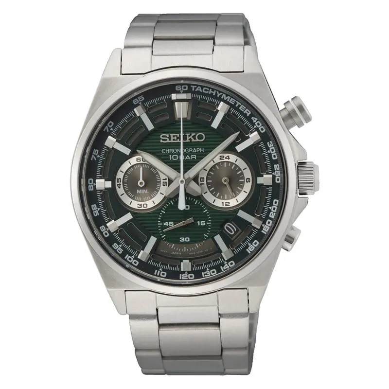 Seiko Chronograph Stainless Steel Men's Watch Ssb405p1 1